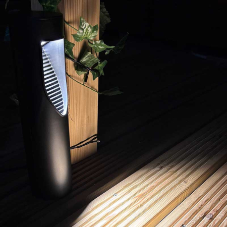 ZUMA lampa stojąca Led 1 W biały c. HDPE czarny